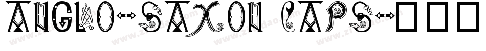 Anglo-Saxon Caps字体转换